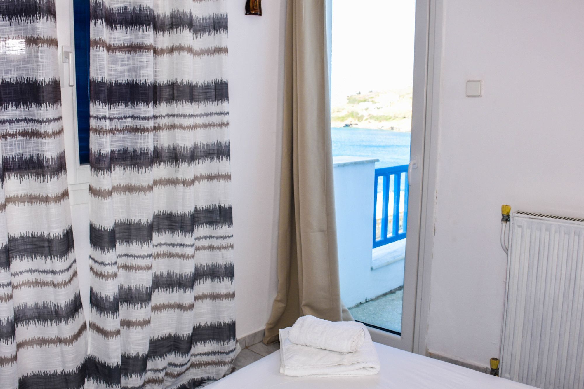 Aegean Sea View Villa Batsi  Luaran gambar