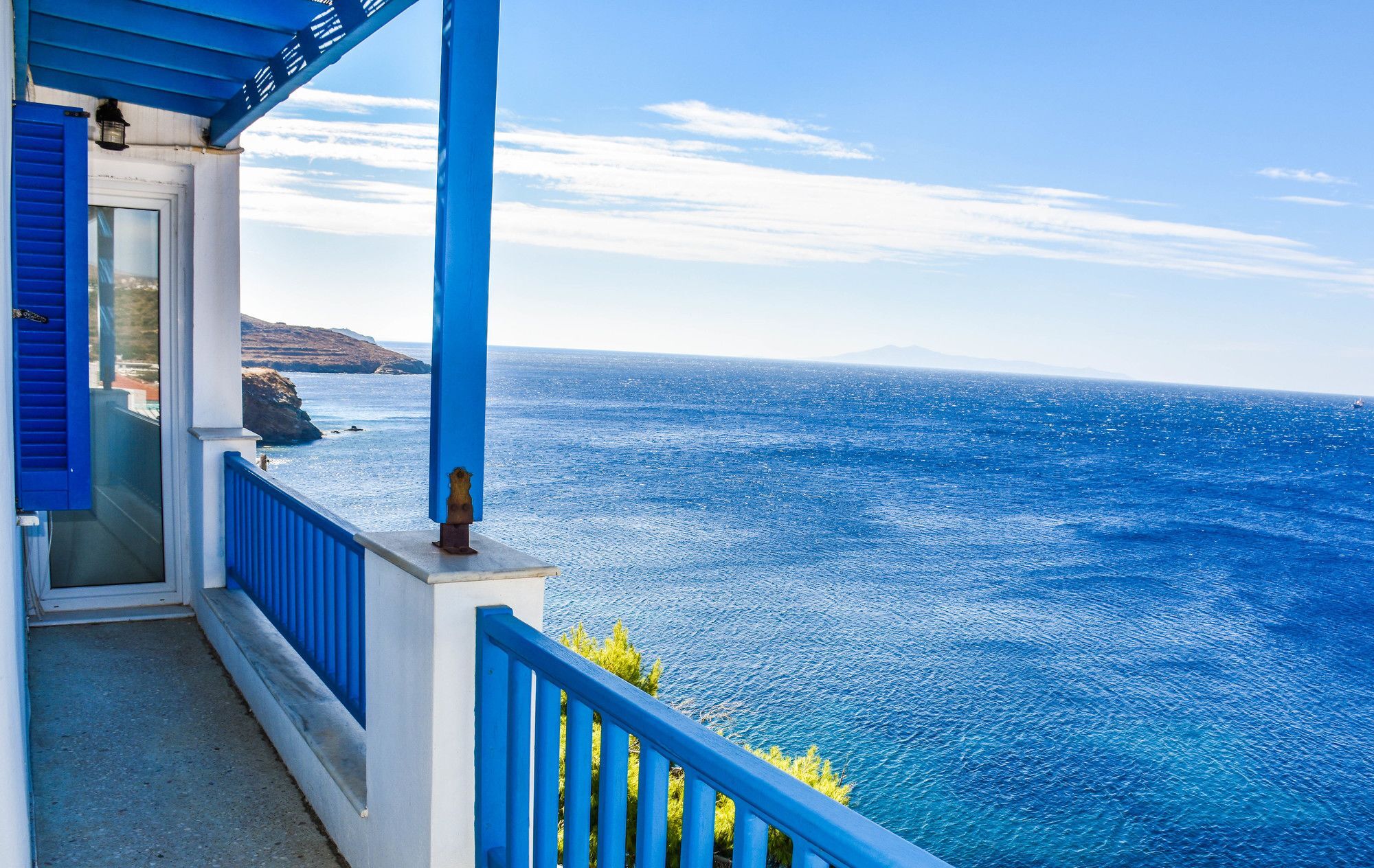 Aegean Sea View Villa Batsi  Luaran gambar